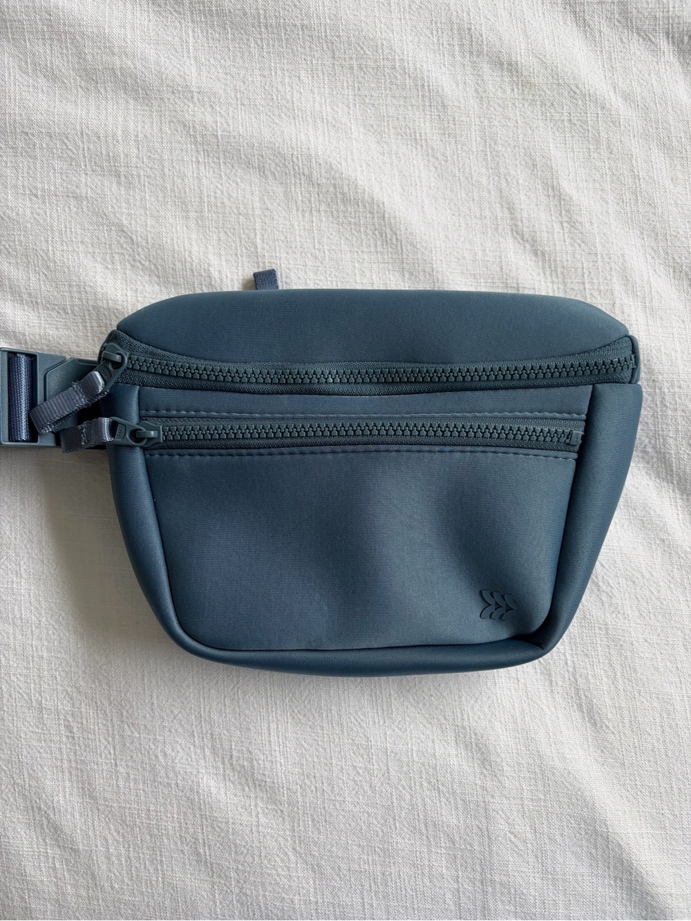 NWOT All In Motion Dusty Blue Crossbody Belt Bag